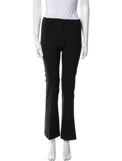 Pre-owned Derek Lam Virgin Wool Wide Leg Pants W/ Tags In Black