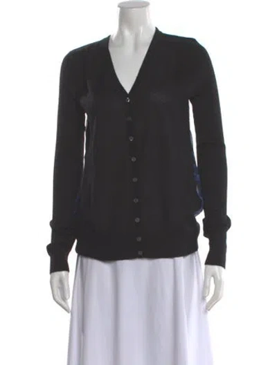 Pre-owned Derek Lam V-neck Sweater In Gray