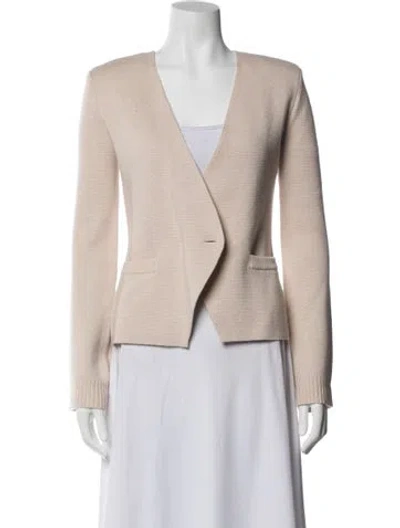Pre-owned Derek Lam V-neck Sweater In Neutrals