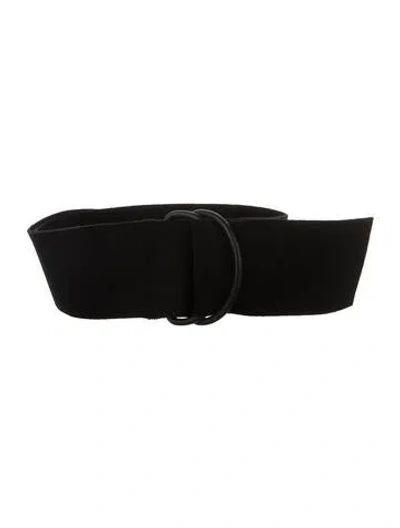 Pre-owned Derek Lam Waist Belt In Black