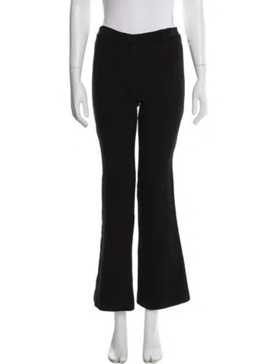 Pre-owned Derek Lam Wide Leg Pants In Black