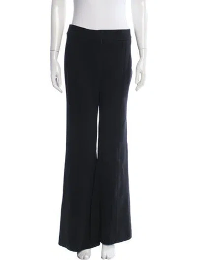 Pre-owned Derek Lam Wide Leg Pants In Black