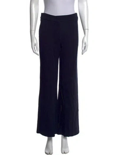 Pre-owned Derek Lam Wide Leg Pants In Black