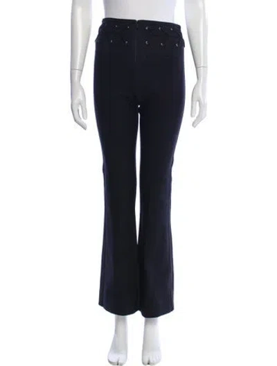 Pre-owned Derek Lam Wide Leg Pants In Blue