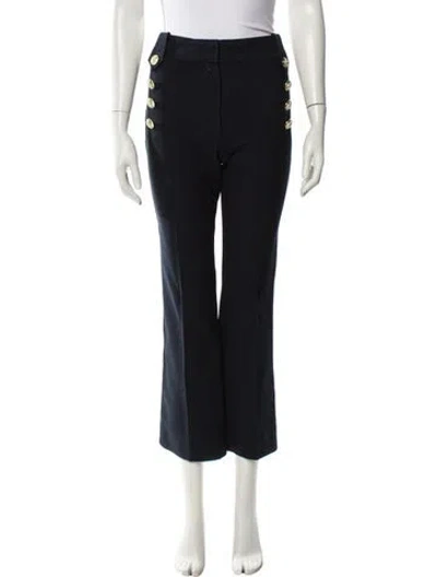 Pre-owned Derek Lam Wide Leg Pants In Blue