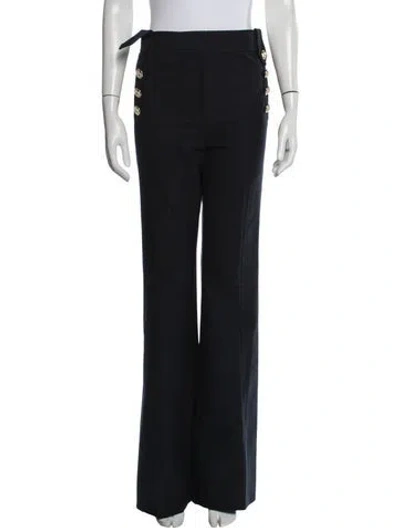 Pre-owned Derek Lam Wide Leg Pants In Blue