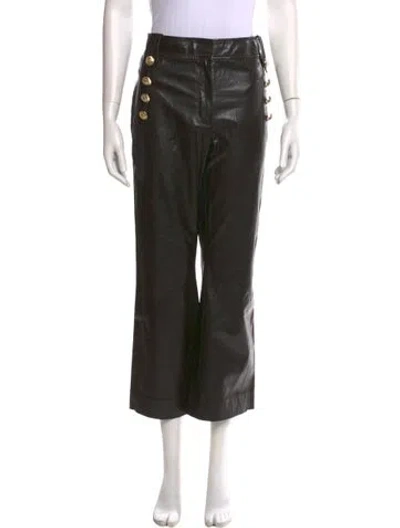 Pre-owned Derek Lam Wide Leg Pants In Brown