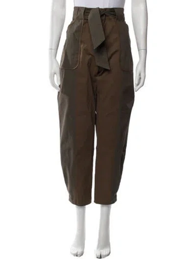 Pre-owned Derek Lam Wide Leg Pants In Brown