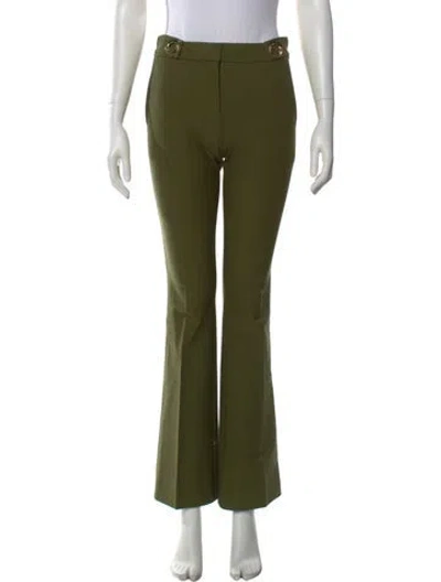Pre-owned Derek Lam Wide Leg Pants In Green