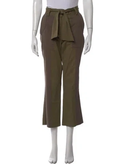 Pre-owned Derek Lam Wide Leg Pants In Green