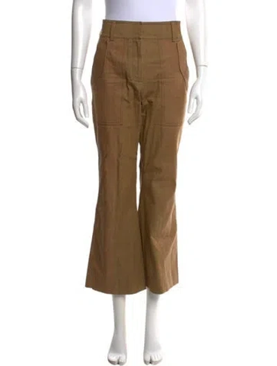 Pre-owned Derek Lam Wide Leg Pants In Neutral