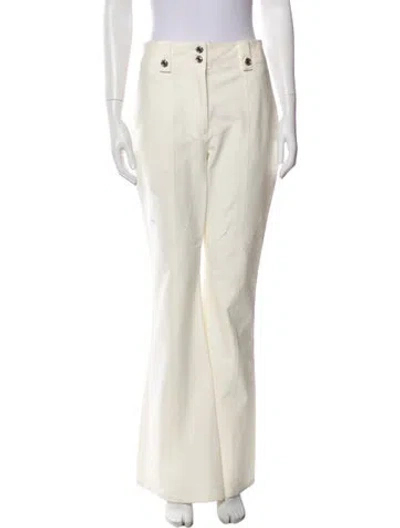 Pre-owned Derek Lam Wide Leg Pants In Neutral