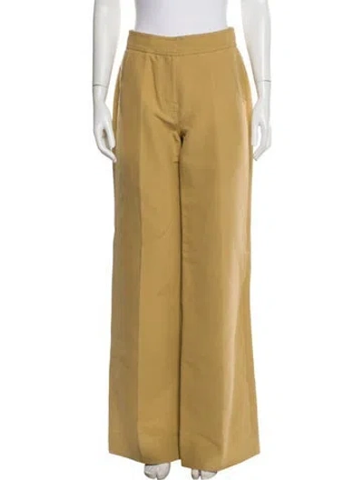 Pre-owned Derek Lam Wide Leg Pants In Neutral