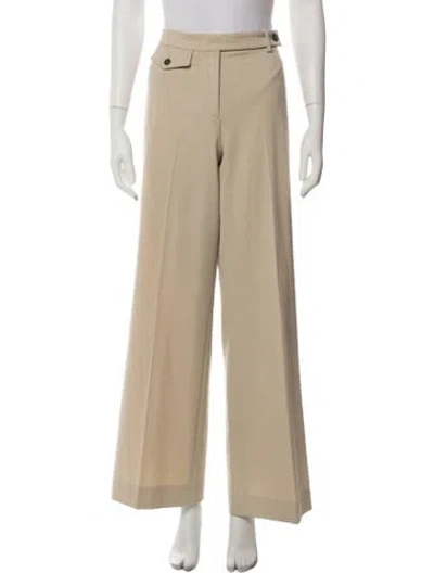 Pre-owned Derek Lam Wide Leg Pants In Neutrals