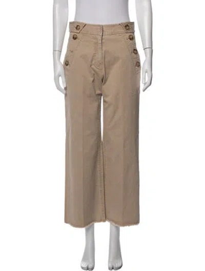 Pre-owned Derek Lam Wide Leg Pants W/ Tags In Neutrals