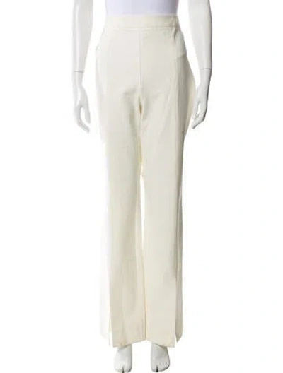 Pre-owned Derek Lam Wide Leg Pants In White