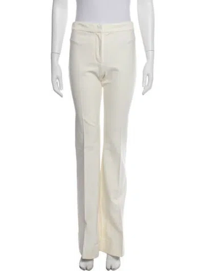 Pre-owned Derek Lam Wide Leg Pants In White