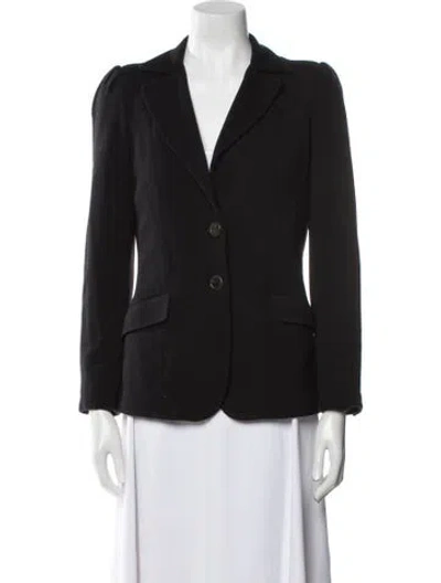 Pre-owned Derek Lam Wool Blazer In Black