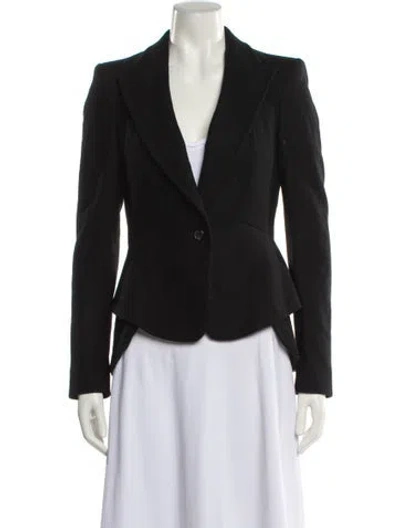 Pre-owned Derek Lam Wool Blazer In Black