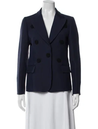 Pre-owned Derek Lam Wool Blazer In Blue