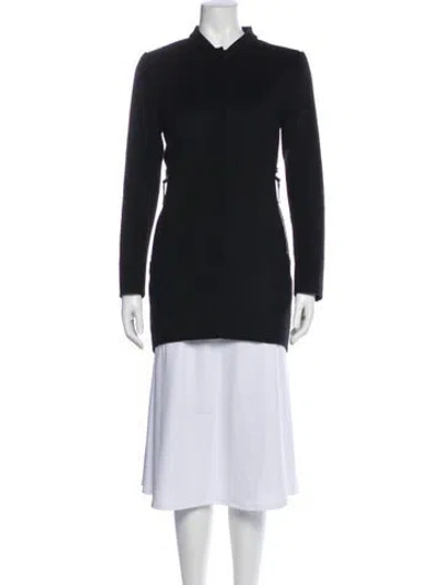 Pre-owned Derek Lam Wool Coat In Black