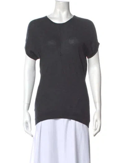 Pre-owned Derek Lam Wool Crew Neck Sweater In Gray