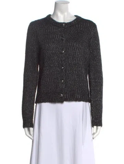Pre-owned Derek Lam Wool Crew Neck Sweater In Gray
