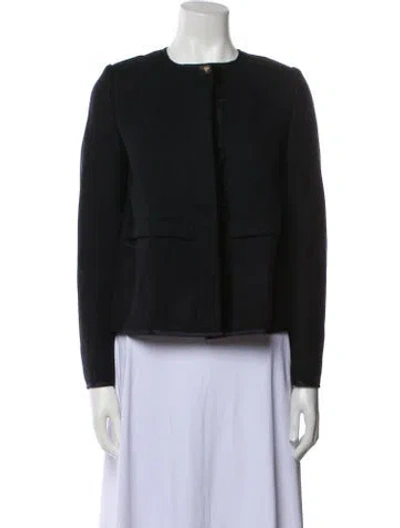 Pre-owned Derek Lam Wool Evening Jacket In Blue
