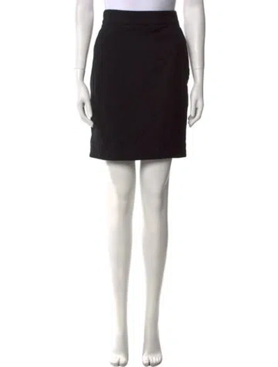 Pre-owned Derek Lam Wool Knee-length Skirt In Black