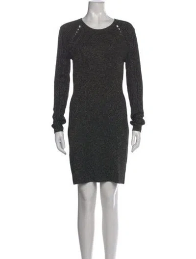 Pre-owned Derek Lam Wool Mini Dress In Multi