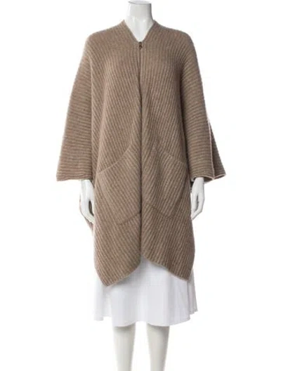 Pre-owned Derek Lam Wool Open Front Sweater In Multicolor