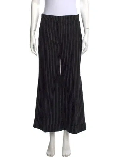 Pre-owned Derek Lam Wool Wide Leg Pants W/ Tags In Blue