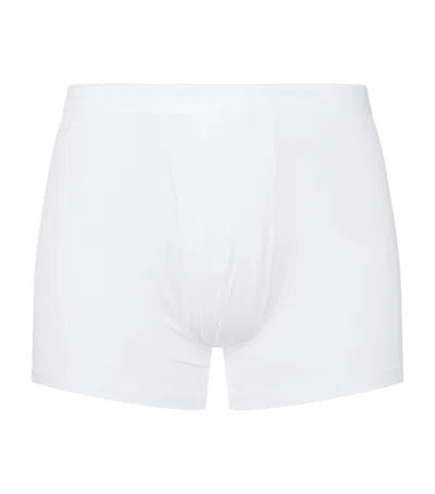Derek Rose Alex Micro Modal Trunks In White