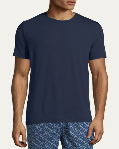 Derek Rose Basel 1 Jersey T-shirt, Navy In Navy