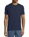 Derek Rose Basel Modal Round-neck T-shirt In Navy