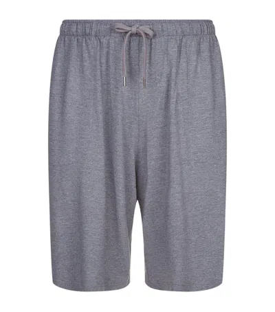 Derek Rose Men's Lounge Short In Charcoal