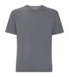 Derek Rose Basel Lounge T-shirt In Grey
