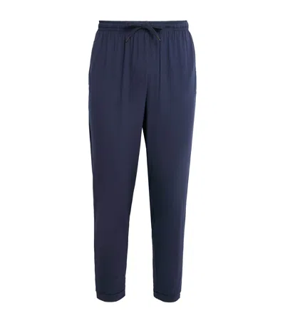Derek Rose Basel Sweatpants In Blue
