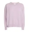 Derek Rose Cashmere Daphne Sweater In Purple