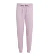 Derek Rose Cashmere Daphne Sweatpants In Pink