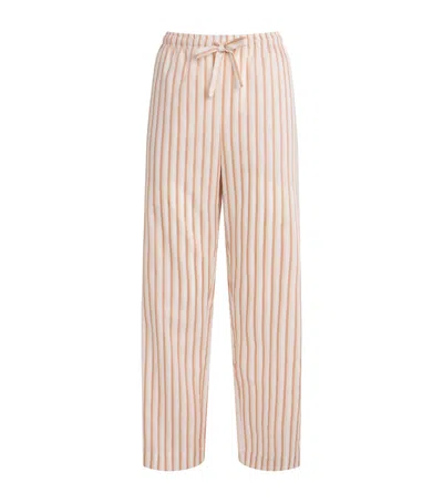 Derek Rose Cotton Capri Pyjama Bottoms In Multi