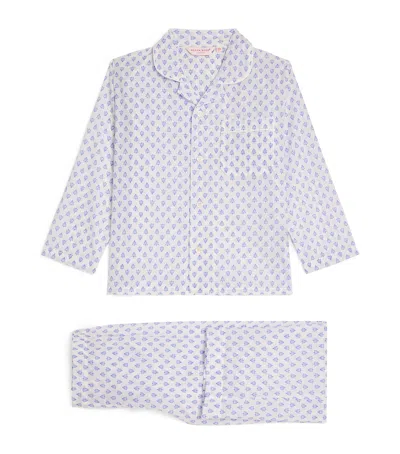 DEREK ROSE COTTON NELSON PYJAMA SET