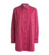 Derek Rose Cotton Stripe Nightshirt