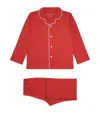 Derek Rose Lara Pyjama Set In Red