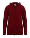 Derek Rose Man Cardigan Brick Red Size L Cashmere