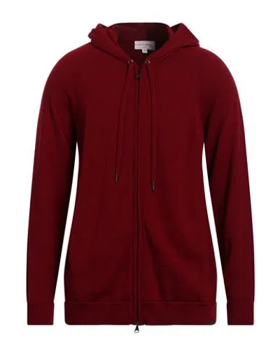 Derek Rose Man Cardigan Brick Red Size L Cashmere In Red