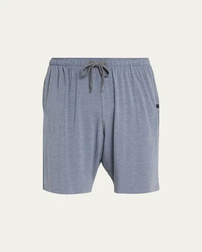 Derek Rose Marlowe Jersey Shorts, Charcoal In Grey