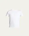 Derek Rose Men's Basel 1 Jersey T-shirt In White