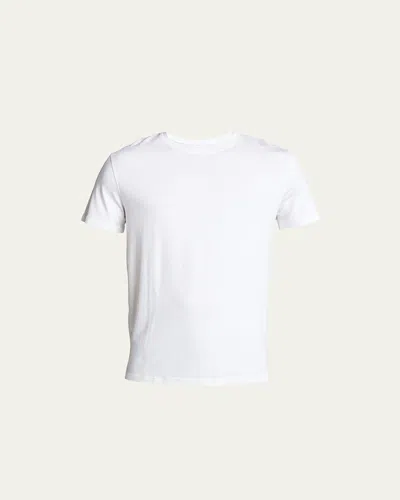 Derek Rose Men's Basel 1 Jersey T-shirt In White
