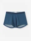 Derek Rose Men's Boxer Briefs Geometric Pima Cotton Stretch Navy In Navy